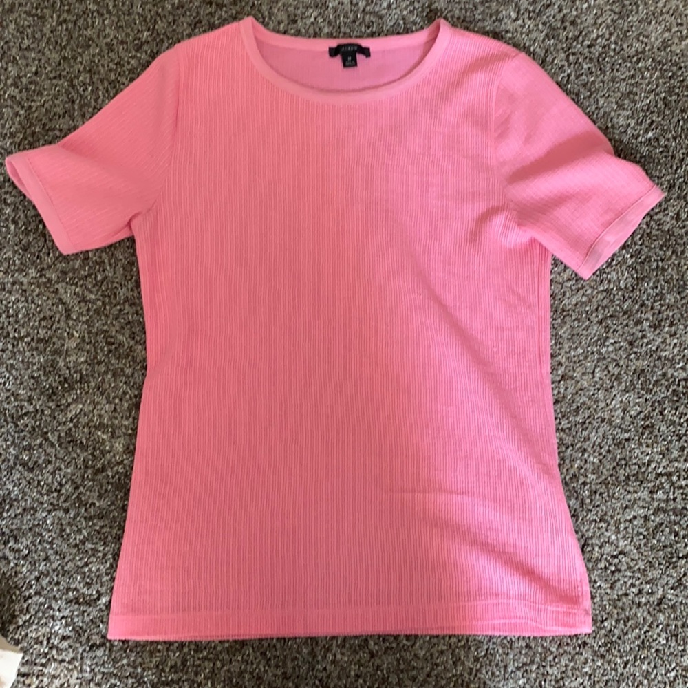 j.crew neon tee